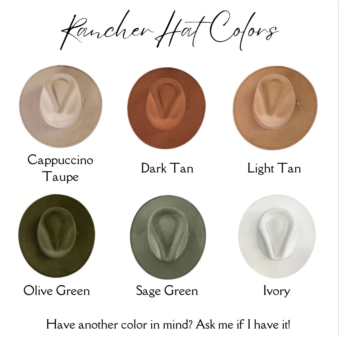 fedora hat color options