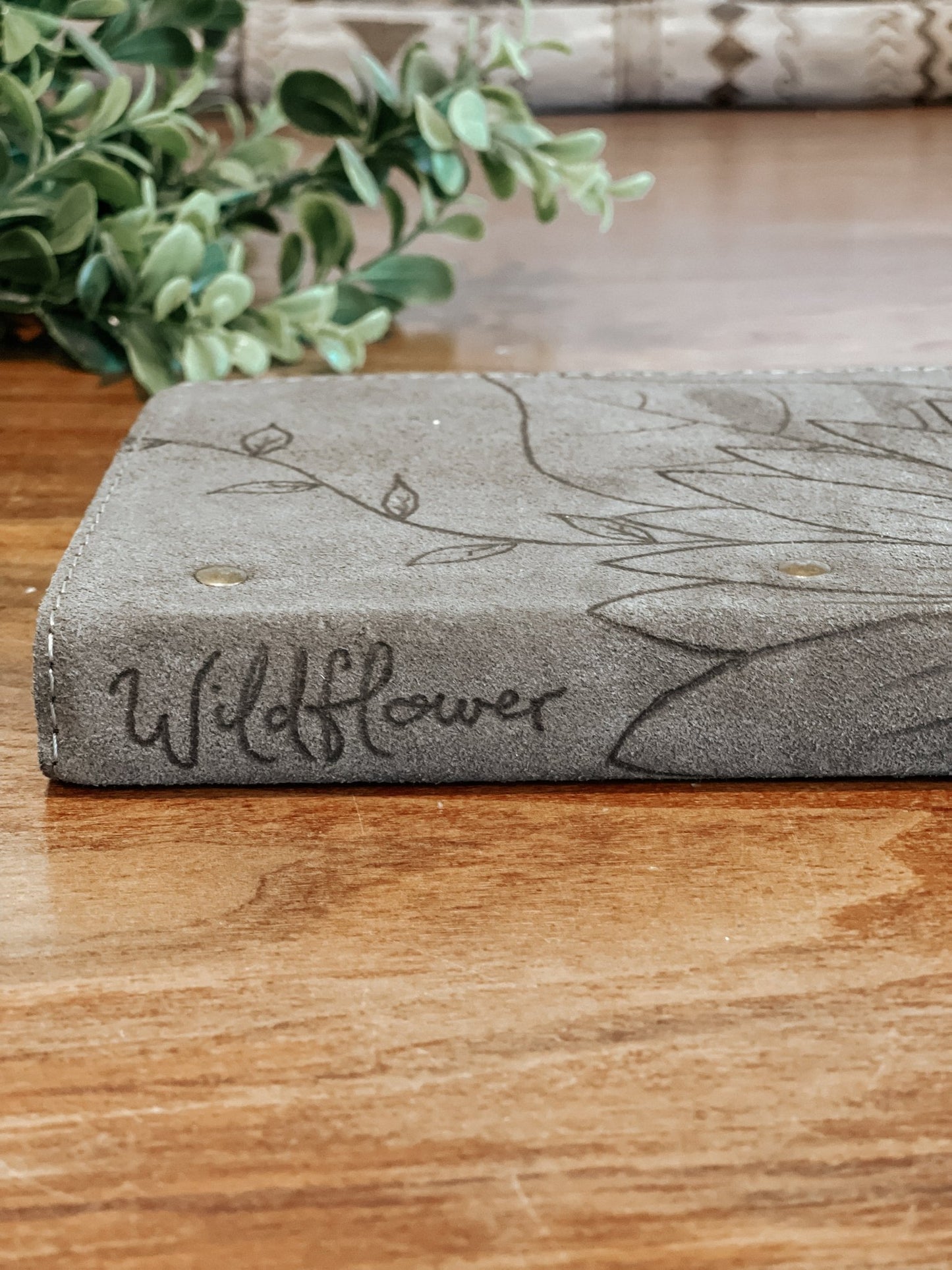 Sunflower Wrapped Soft Cover Journal – Boho Botanical Notebook for Nature Lovers