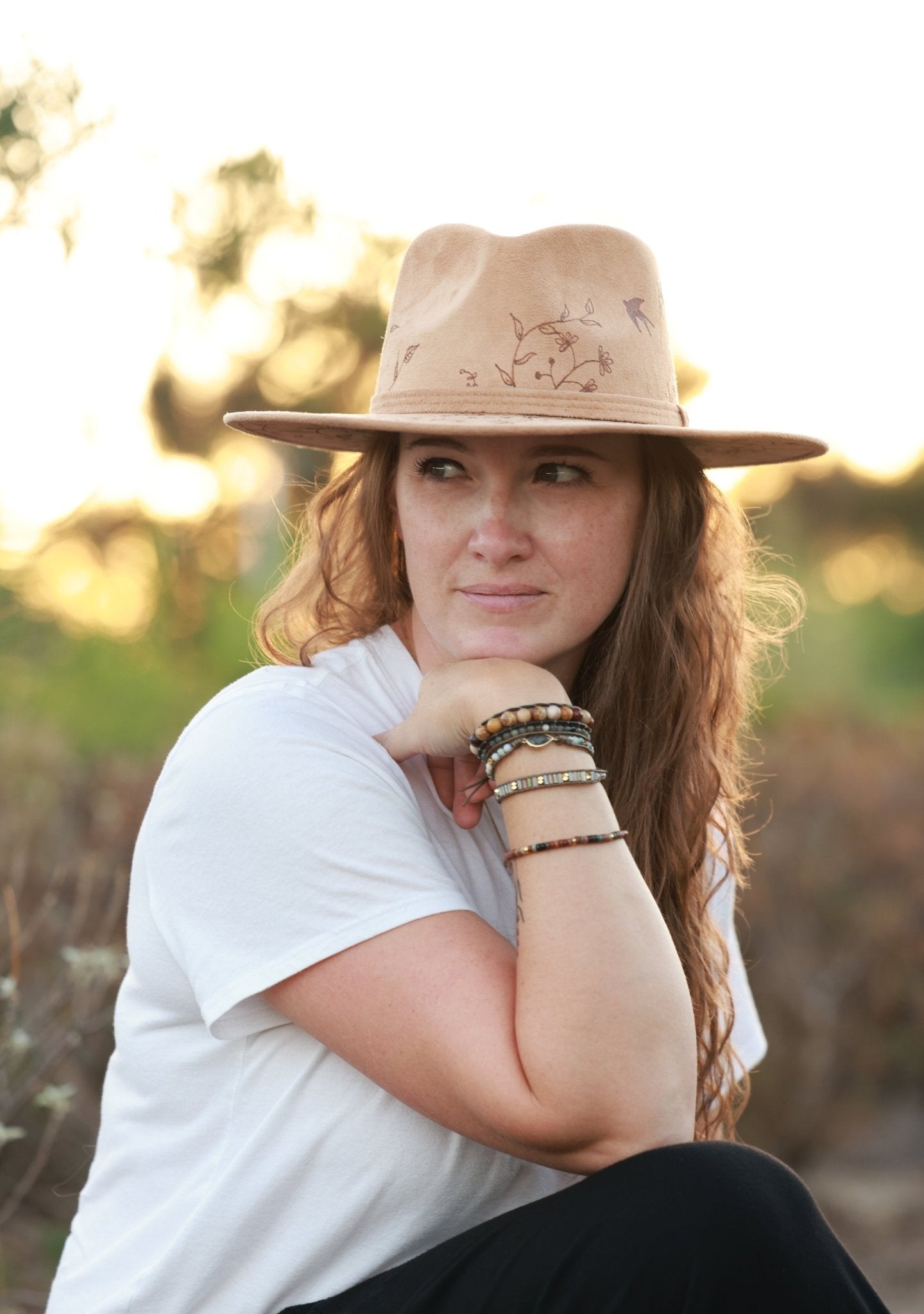 Wildflower hat studios artist Tiffany Millen